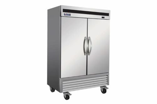 Axis IB54R 53 7/8" 2 Section Solid Door Reach-In Refrigerator