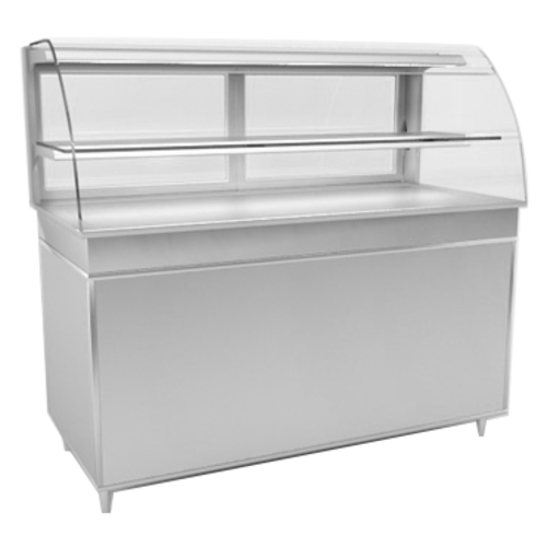 RPI VIHD4-20-R-CV-CO 57 1/8" Refrigerated Display Case