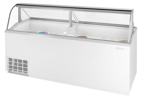 Turbo Air TIDC-91W-N 89" Ice Cream Dipping Cabinet