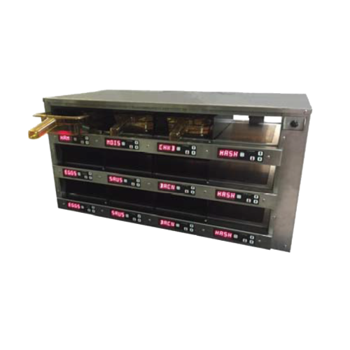 Carter-Hoffmann M343P-2T 33 3/8" Heated Holding Bin
