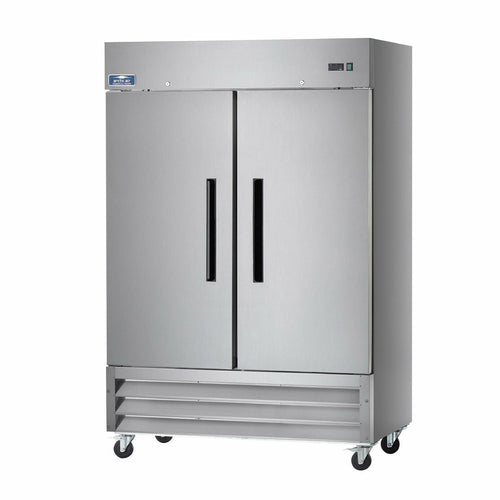 Arctic Air AF49 54" 2 Section Solid Door Reach-In Freezer