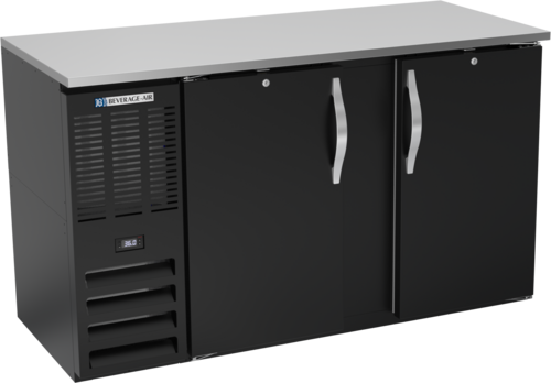 Beverage-Air BBN58HC-F-B 58" Solid Door Back Bar Cooler