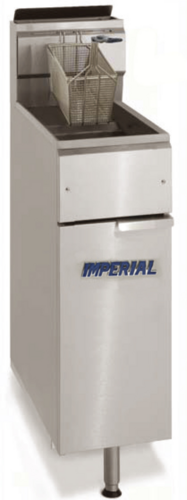 Imperial IFS-25 7 7/8" 25 lb Gas Floor Fryer