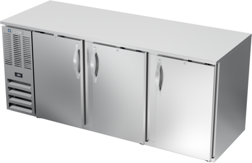 Beverage-Air BB78HC-F-S 78" Solid Door Back Bar Cooler