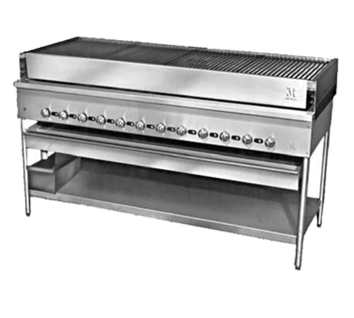 Jade Range JCB-72 72" Gas Floor Charbroiler