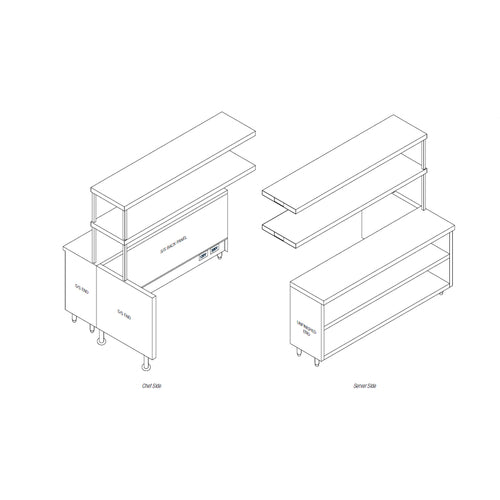 Randell RCL-97.5 97 1/2" Work Table