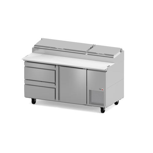 Fagor FPT-67-D2 67 1/4" Pizza Prep Table