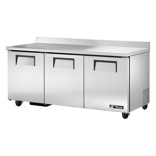 True TWT-72-HC 72 3/8" 3 Doors Worktop Refrigerator