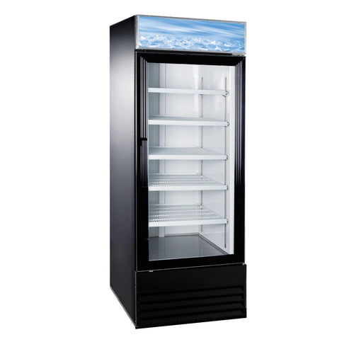 Omcan 50037 28 1/4" 1 Section Refrigerated Merchandiser