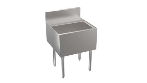 Krowne KRS-24DP-10 24" Underbar Ice Bin / Cocktail Station