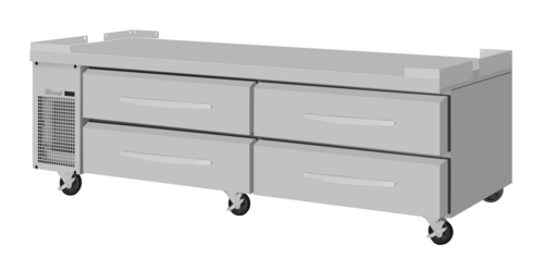 Turbo Air PRCBE-84F-N-FT 84 1/8" Chef Base