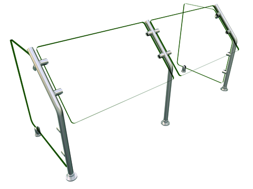 Hatco ES31-48" Sneeze Guard