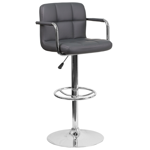 Flash Furniture CH-102029-GY-GG 20" Barstool