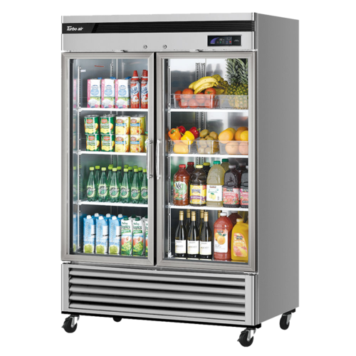 Turbo Air TSR-49GSD-N 54 3/8" 2 Section Refrigerated Merchandiser