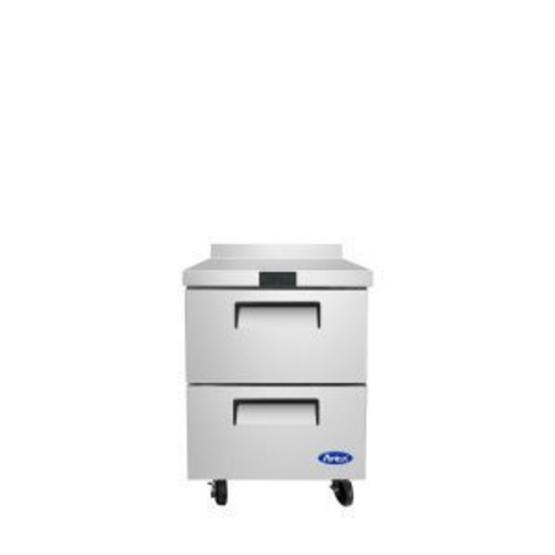 Atosa MGF8423GR 27 1/2" 2 Drawer Worktop Refrigerator
