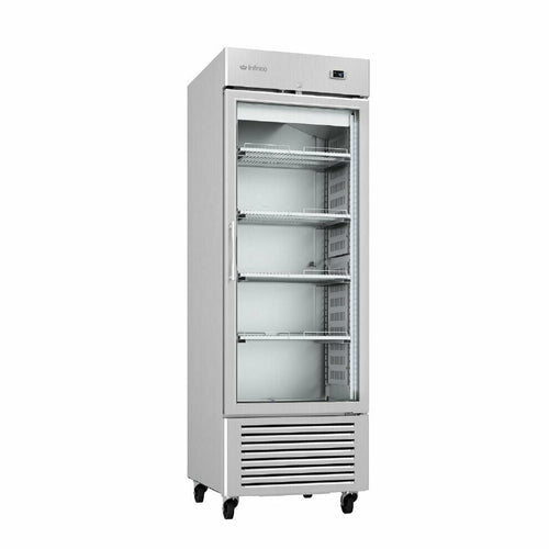 Infrico IRR-AN23CR 27" Solid Door Reach-In Refrigerator