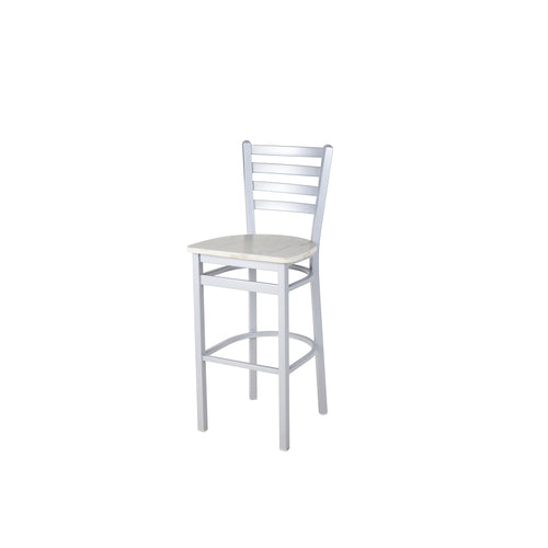 BFM Seating 2160BAWR-SM 17 1/4" Barstool