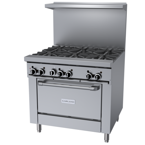 Garland GFE36-6R 36" Gas Restaurant Range