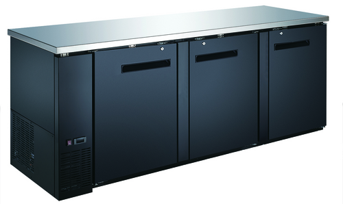 Entree EBB90-27X 90 3/8" Solid Door Back Bar Cooler