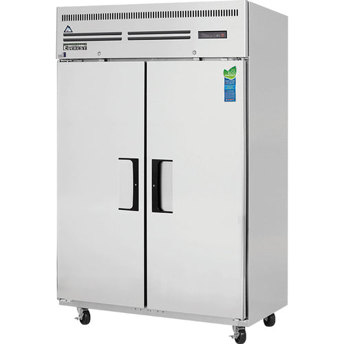 Everest ESF2 49 5/8" 2 Section Solid Door Reach-In Freezer