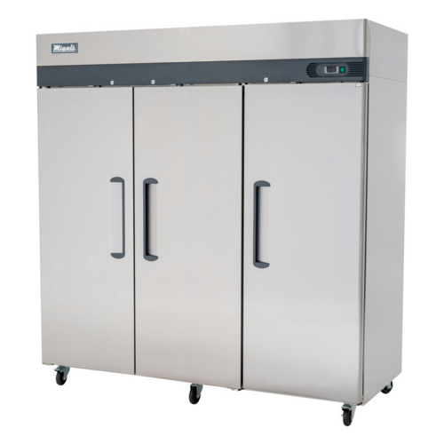 Migali C-3F-HC 77 3/4" Solid Door Reach-In Freezer