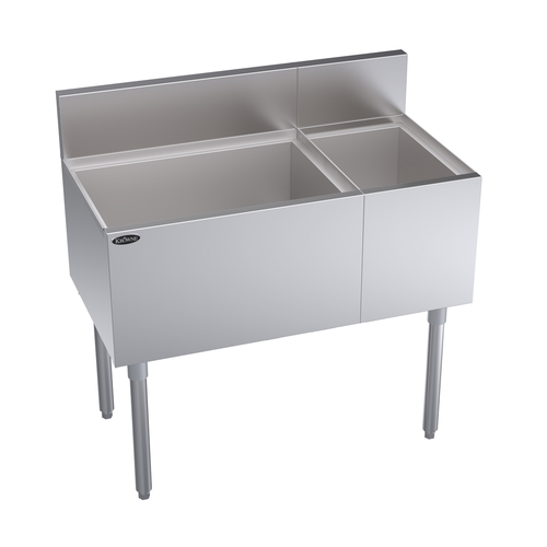 Krowne KR19-M36L-10 36" Underbar Ice Bin / Cocktail Station