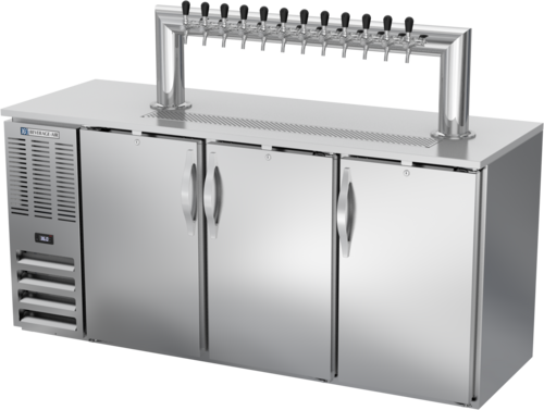 Beverage-Air DDN72HC-S-12T 72" Draft Beer Cooler