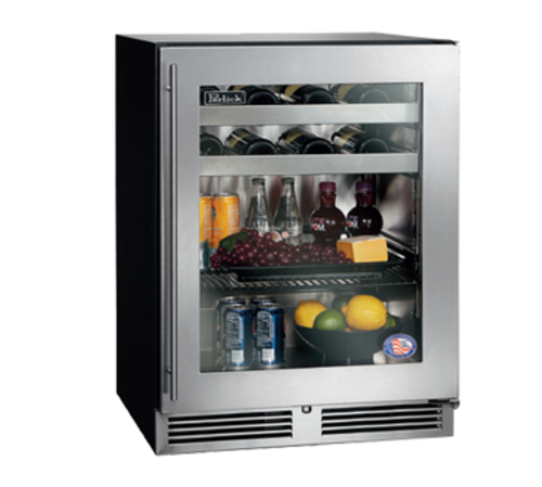 Perlick HB24BS4 23 7/8" Solid Door Undercounter Refrigerator