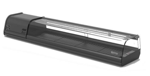 Infrico ICT-VSU4P 50 1/4" Refrigerated Display Case