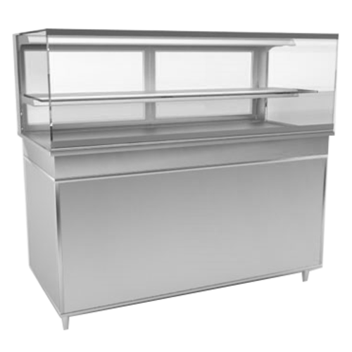 RPI VIHD4-20-R-SQ-CC 57 1/8" Refrigerated Display Case