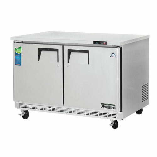 Everest ETBR2 47 1/2" Solid Door Undercounter Refrigerator