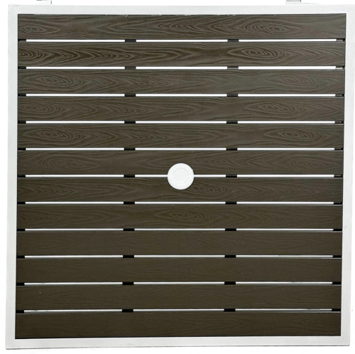 Atlanta Booth and Chair ODT3636-GREY 36" Patio Table