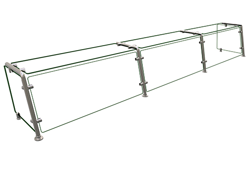 Hatco EP21-10815 108" Sneeze Guard
