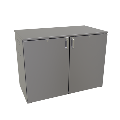 Glastender CP1RB48 48" Solid Door Back Bar Cooler