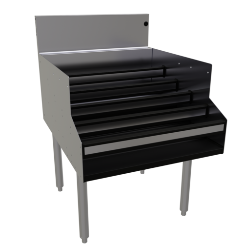 Glastender LDB-24S 24" Underbar Storage Unit