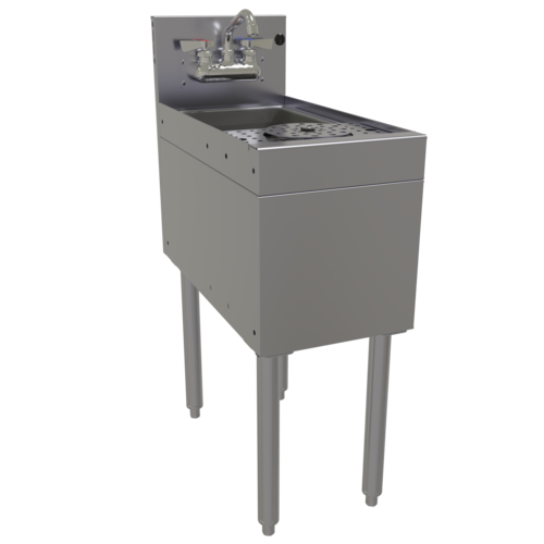 Glastender MRS-12 12" Underbar Sink