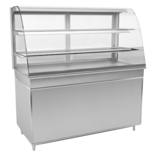 RPI VIHD4-34-R-CV-CC 57 1/8" Refrigerated Display Case