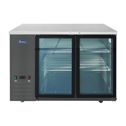 Atosa SBB48GGRAUS2 48" Glass Door Back Bar Cooler