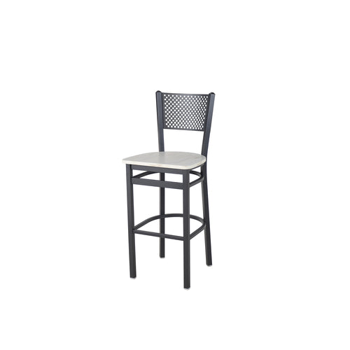 BFM Seating 2161BAWR-SB 17 1/4" Barstool