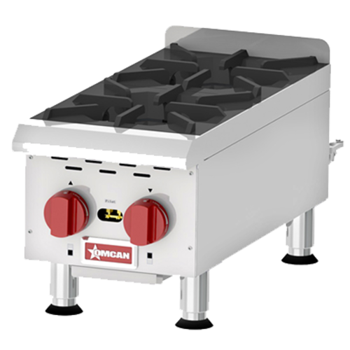 Omcan 43733 12" Gas Countertop Hot Plate
