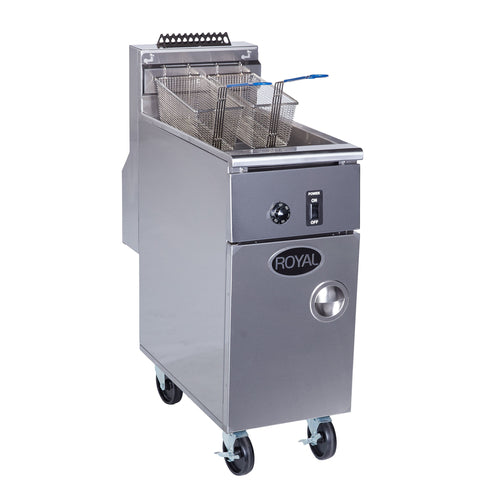 Royal Range RHEF-45-DM 15" Gas Floor Fryer