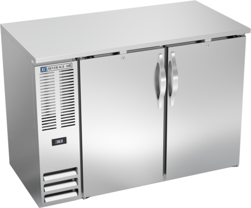Beverage-Air BBN48HC-S 48" Solid Door Back Bar Cooler