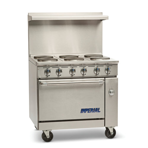 Imperial IR-6-E-XB 36" Electric Restaurant Range