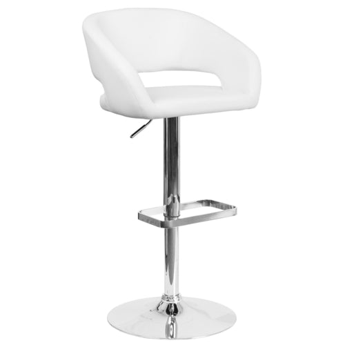 Flash Furniture CH-122070-WH-GG 21" Barstool