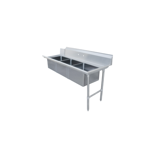 Omcan 48496 72" Dishtable