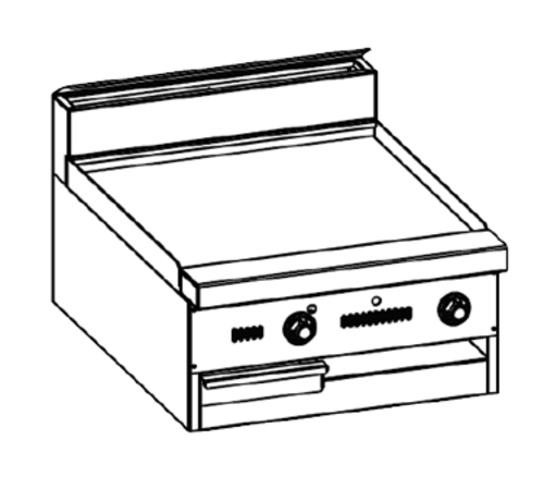 Jade Range JBR-48G-M 48" Gas Restaurant Range
