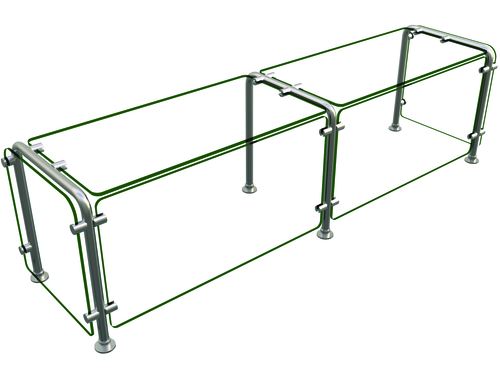 Hatco ED20-06015 60" Sneeze Guard