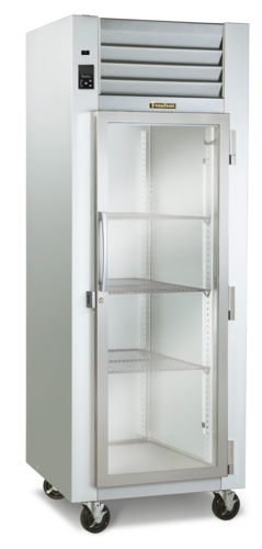Traulsen G1101- 29 7/8" 1 Section Glass Door Reach-In Refrigerator