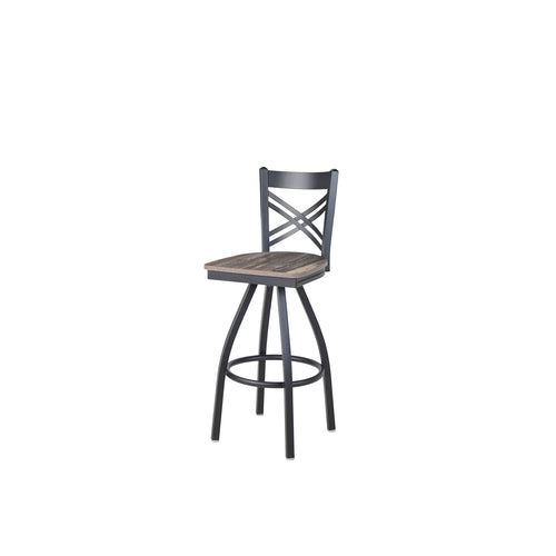 BFM Seating 2130SFHR-SB 17 1/4" Barstool