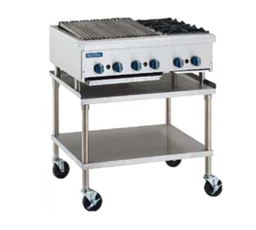 Royal Range RRB-36OB2 48" Charbroiler / Hotplate